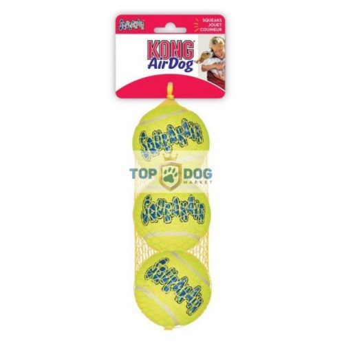 KONG SqueakAir Balls Teniszladba Kutyajáték 3 db M