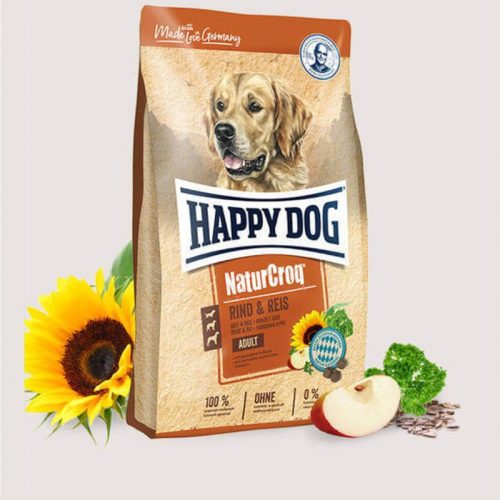 Happy Dog NaturCroq Rind-Reis 15kg