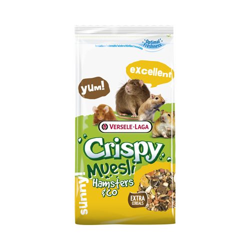 Versele-Laga Crispy Muesli Hamsters & Co Hörcsög eleség 400g