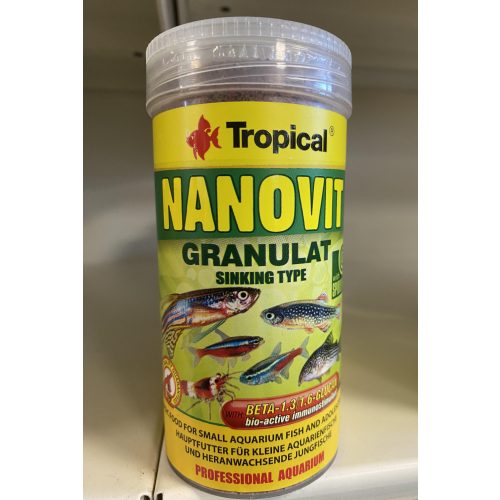 TROPICAL NANOVIT GRANULAT 250ml 