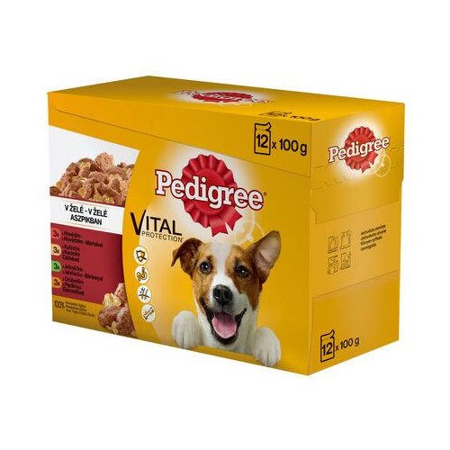 Pedigree Vegyes Alutasakos csirke-pulyka-bárány-marha 12x100gr