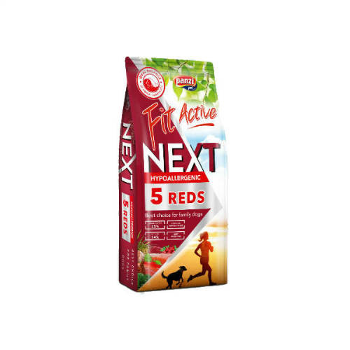 FitActive Next Hypoallergenic Five Reds Adult 15kg 