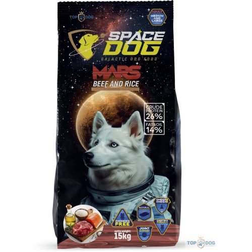 Space Dog Mars Beef and Rice 15 kg