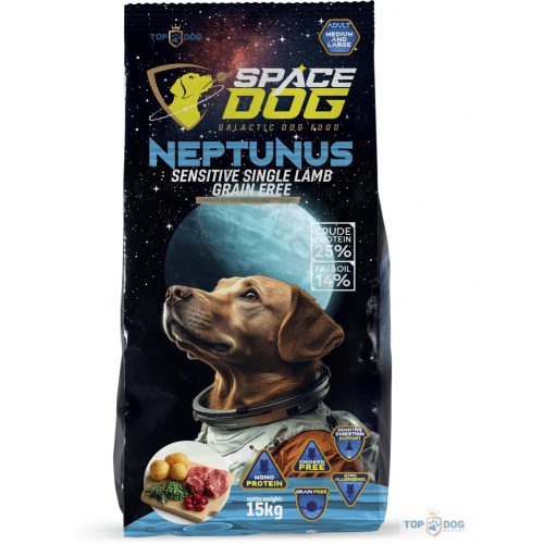 Space Dog Neptunus Sensitive Single Lamb Grain free 15kg