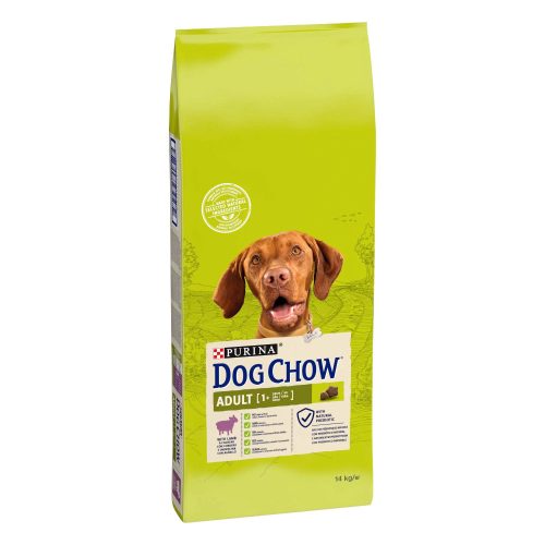 DOG CHOW Adult Báránnyal száraz kutyaeledel 14kg