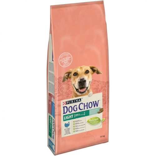 DOG CHOW Light Pulykával száraz kutyaeledel 14kg