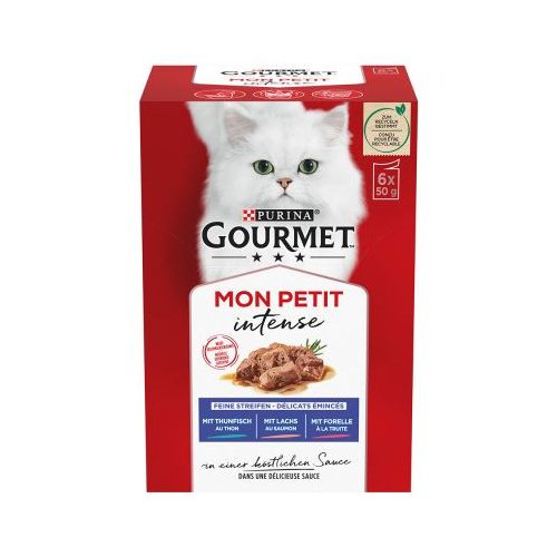 Gourmet Mon Petit Tonhal-lazac-pisztráng 6x50g 