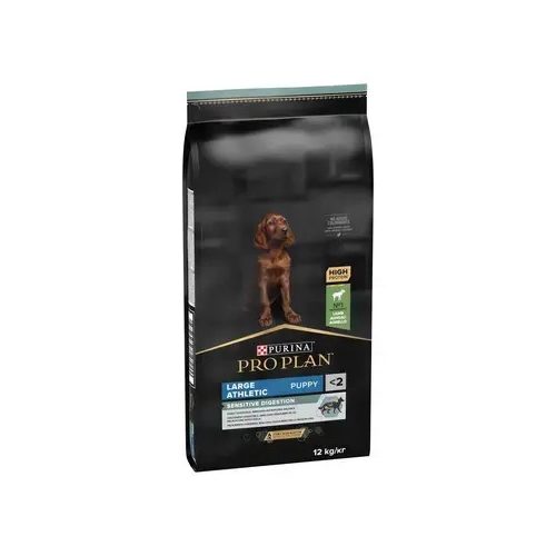 Purina PRO PLAN Large Athletic Puppy SENSITIVE DIGESTION bárányban gazdag száraz kutyaeledel 12kg