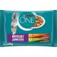 PURINA ONE Difficult Appetite csirkével és pulykával nedves macskaeledel 4*85gr