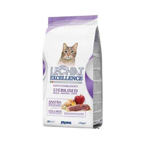 LeChat EXCELLENCE 1,5kg Steril Csirke ivartalanított macskáknak