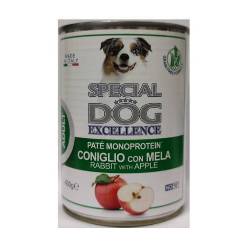 Special Dog Excellence Nyúl+Alma 400gr