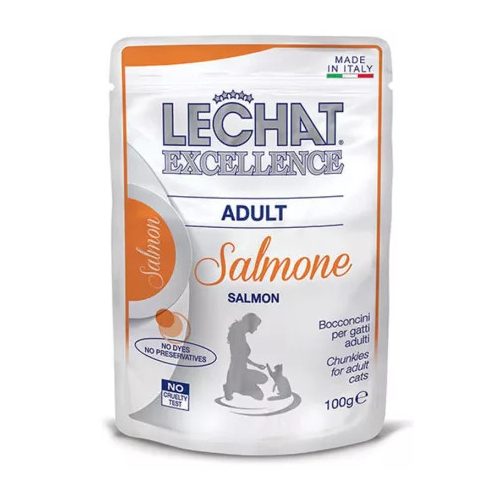 LeChat EXCELLENCE Adult Lazac 100gr felnőtt cicáknak