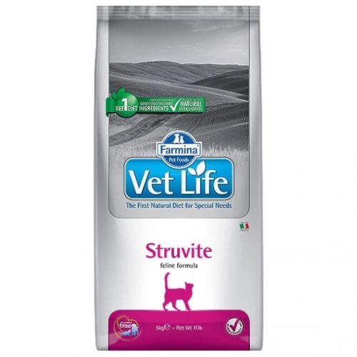 Vet Life Cat Struvite 10kg (struvitkövek, alsó húgyúti megbetegedések)