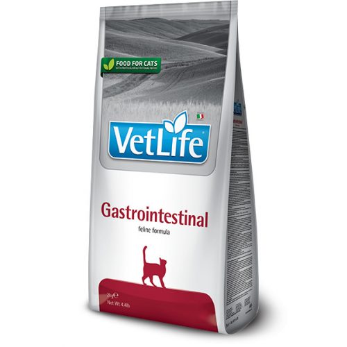 Vet Life Natural Diet Cat Gastro-Intestinal 400gr (macska gyomor bélrendszer támogató)