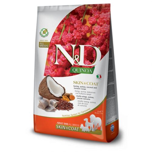 N&D Quinoa Dog Mini Skin&Coat Hering 0,8kg
