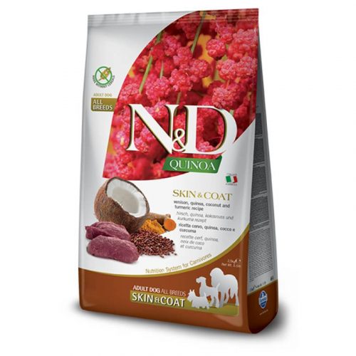 N&D Quinoa Dog Skin&Coat Vadhús Medium/Maxi 7kg