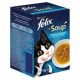 FÉLIX SOUP HALAS VÁLOGATÁS 6X48G