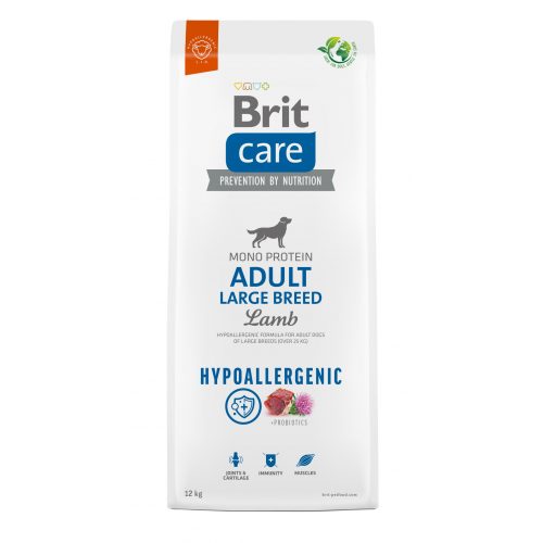 Brit Care Hypoallergenic Adult Large - bárány és rízs 12kg