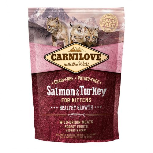 Carnilove Cat Kitten Salmon & Turkey 400g