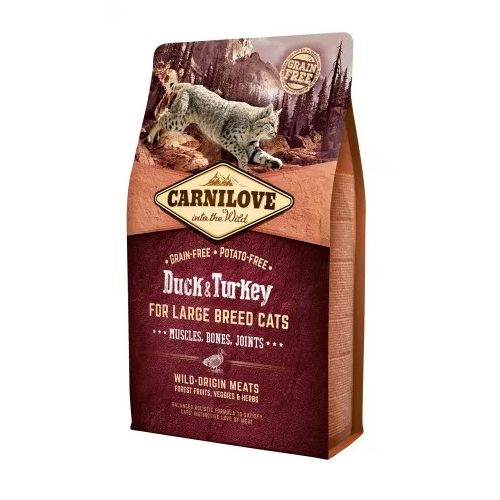 Carnilove Cat Duck & Turkey Large Breed 2kg