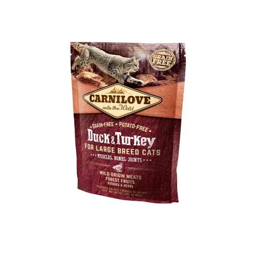 Carnilove Cat Duck & Turkey Large Breed 400g