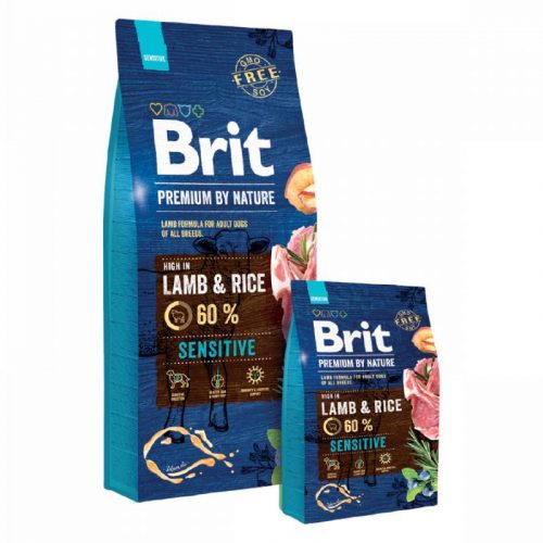 Brit Nature Sensitive Bárány+Rizs 3kg