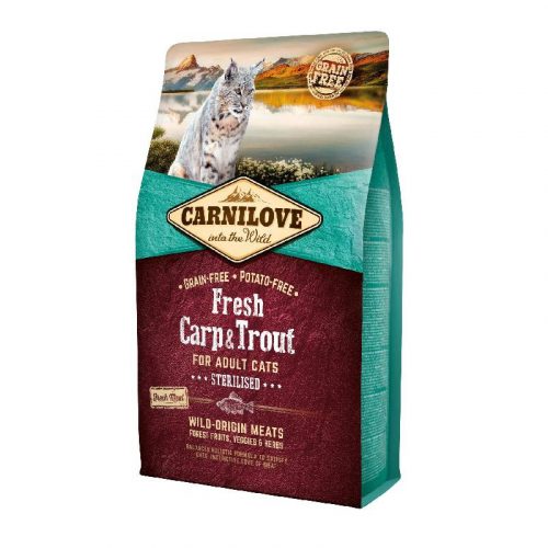 Carnilove Cat Fresh Carp & Trout Sterilised 2kg