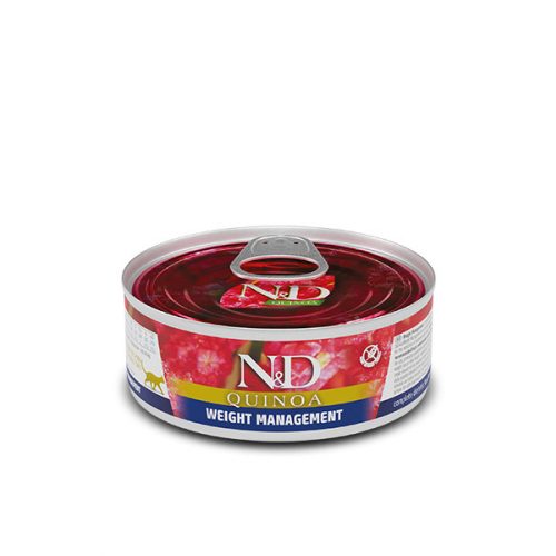 N&D Cat konzerv Quinoa weight management 80g