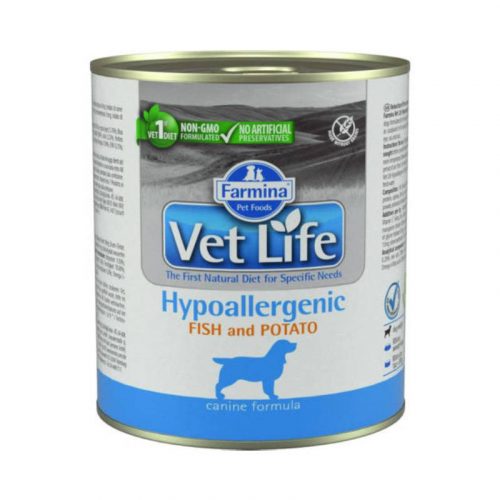 Vet Life Dog Hypoallergenic Fish&Potato 300gr