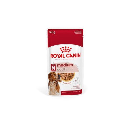 Royal Canin 10x140gr Medium Adult Gravy