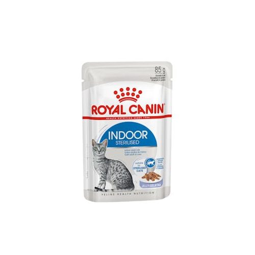 Royal Canin 12*85gr Indoor Sterilised zselés ( lakásban tartott ivartalanított macskáknak)