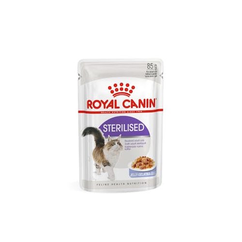 Royal Canin 12*85g Steril Jelly ( ivartalanított, felnőtt macskák részére ,vékony szeletek kocsonyában)