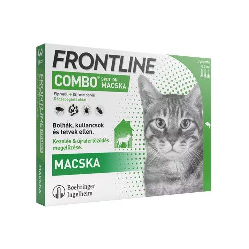  FRONTLINE COMBO® Macska 0,5ml x 3db