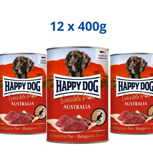 Happy Dog Australia konzerv Kenguru 12x400g