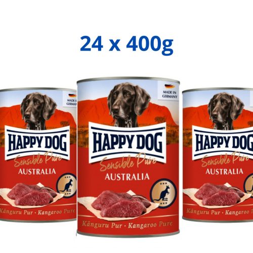 Happy Dog Australia konzerv Kenguru 24x400g