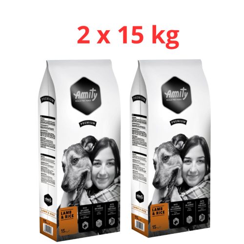 Amity Premium Lamb-Rice 2x15 kg