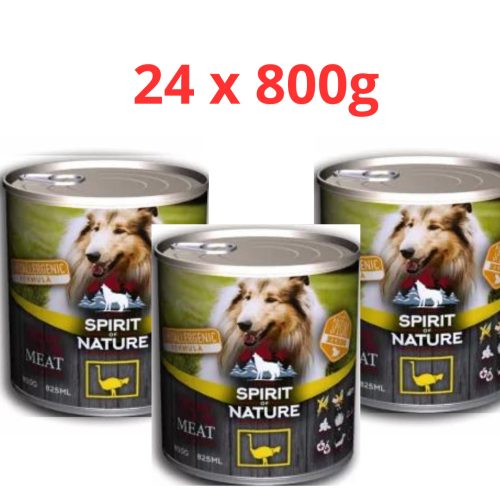 Spirit Of Nature Hypoallergenic Strucc konzerv 24x800gr